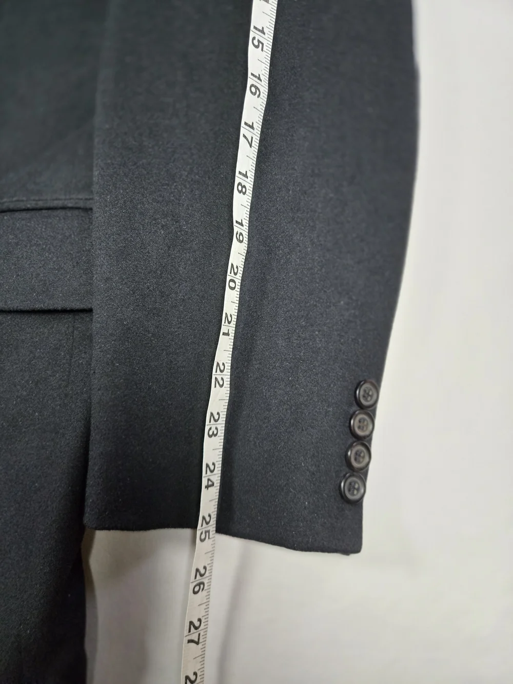 Andrew Fezza Silk Wool Cashmere Sport Coat Blazer 41L